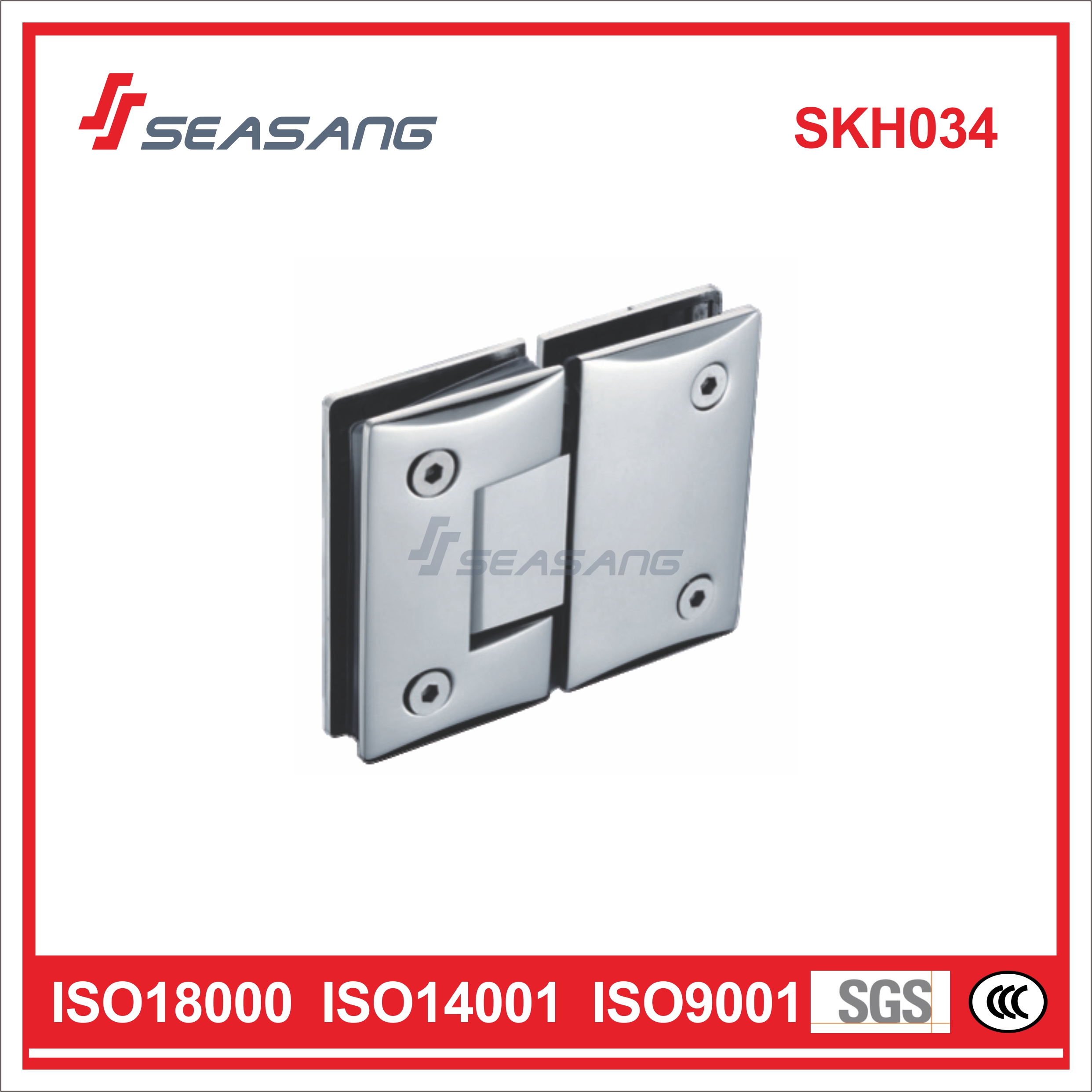 Bisagra de puerta de acero inoxidable Skh034