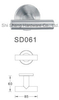 Tirador de puerta de acero inoxidable SD061